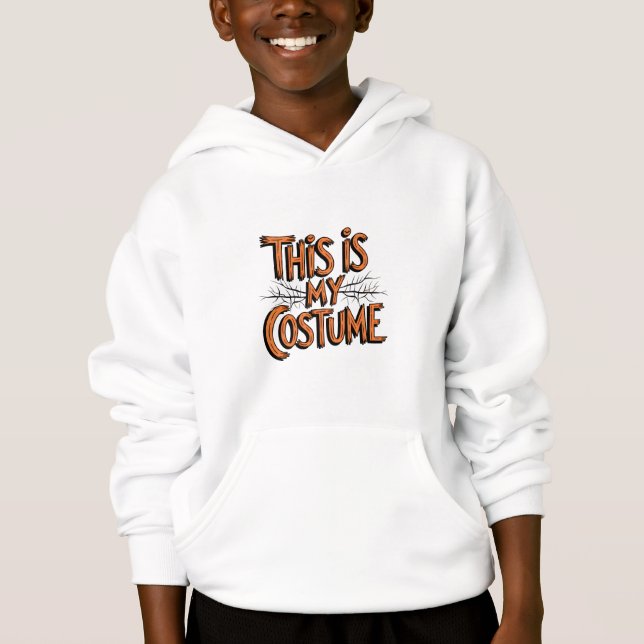 Das ist mein Kostüm Halloween Hoodie (Vorderseite)