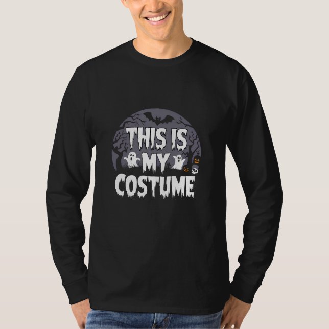 Das ist mein Kostüm Halloween T-Shirt (Vorderseite)