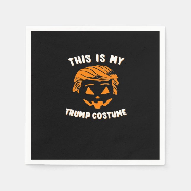 Das ist mein Kostüm - Trumpkin Serviette (Vorderseite)