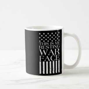 Das ist mein Kriegsschiff, der Veteran der US-Flag Kaffeetasse