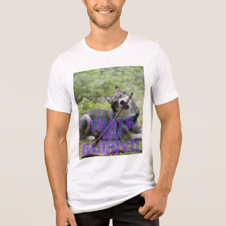 Das ist mein Kumpel Retro Synthwave Husky-Hund-Fot Tri-Blend Shirt