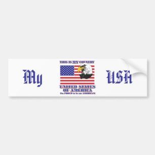 Das ist mein Land Autoaufkleber