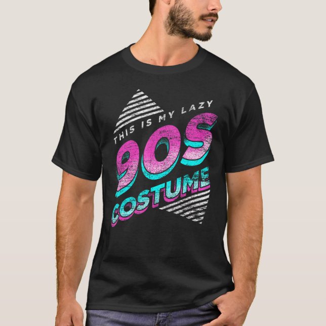Das ist mein Lazy-90er-Kostüm-Party Retro Nine aus T-Shirt (Vorderseite)