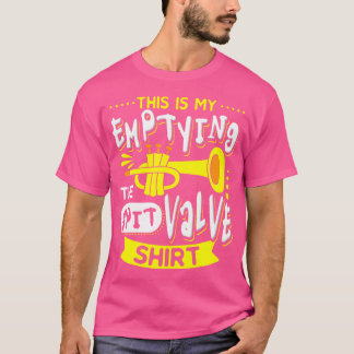 Das ist mein leerendes Shirt mit dem Spit-Valve-Tr