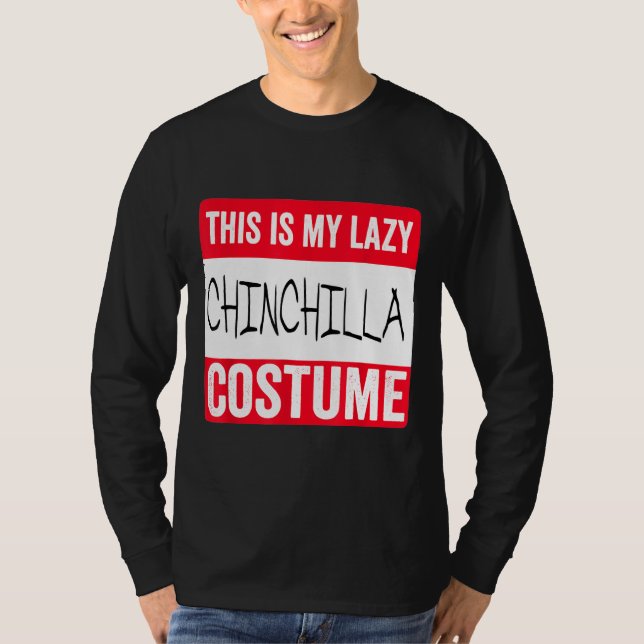 Das ist mein leises Chinchilla-Kostüm Halloween T-Shirt (Vorderseite)