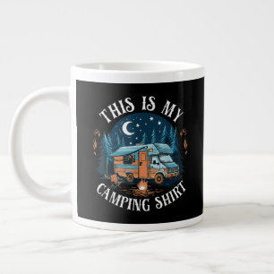 Das ist mein lustiger Camping-Wander-Camper Jumbo-Tasse