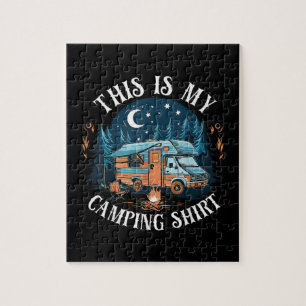 Das ist mein lustiger Camping-Wander-Camper Puzzle