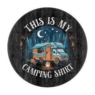 Das ist mein lustiger Camping-Wander-Camper Schneidebrett