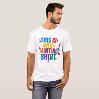 Das ist mein Mal-Shirt Lustige Kunstliebhaber T-Shirt