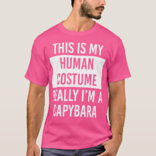 Das ist mein Mensch, ich bin wirklich Capybara T-Shirt