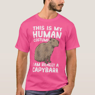 Das ist mein Mensch, ich bin wirklich ein Capybara T-Shirt
