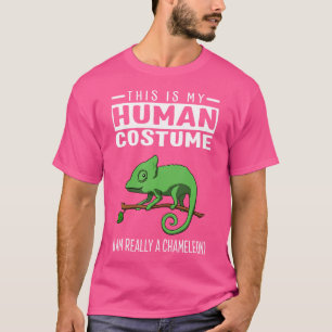 Das ist mein Mensch, ich bin wirklich ein Chamäleo T-Shirt