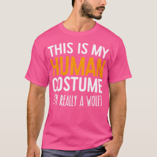 Das ist mein Mensch, ich bin wirklich ein Wolf T-Shirt