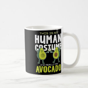 Das ist mein menschliches Kostüm Avocado Kaffeetasse