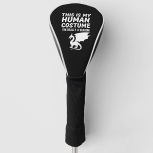 Das ist mein menschliches Kostüm, ich bin wirklich Golf Headcover