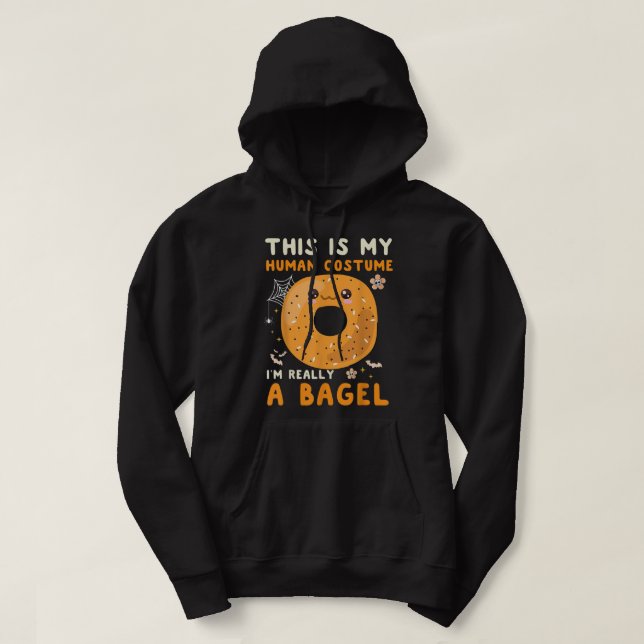 Das ist mein menschliches Kostüm, ich bin wirklich Hoodie (Design vorne)