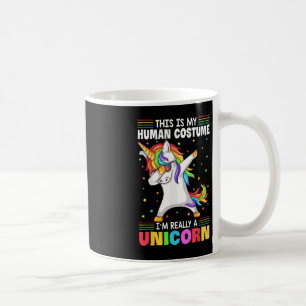 Das ist mein menschliches Kostüm, ich bin wirklich Kaffeetasse