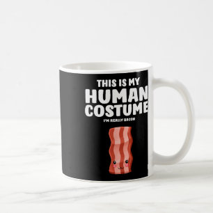 Das ist mein menschliches Kostüm, ich bin wirklich Kaffeetasse