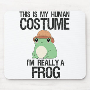 Das ist mein menschliches Kostüm, ich bin wirklich Mousepad