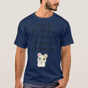 Das ist mein menschliches Kostüm Ich bin wirklich T-Shirt