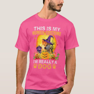 Das ist mein menschliches Kostüm Ich bin wirklich  T-Shirt
