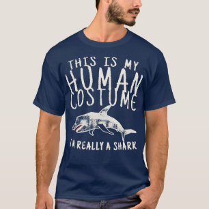 Das ist mein menschliches Kostüm Im wahrsten Sinne T-Shirt