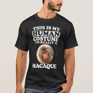 Das ist mein menschliches Kostüm in Wirklichkeit e T-Shirt