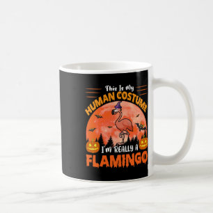 Das ist mein menschliches Kostüm, wirklich ein Fla Kaffeetasse