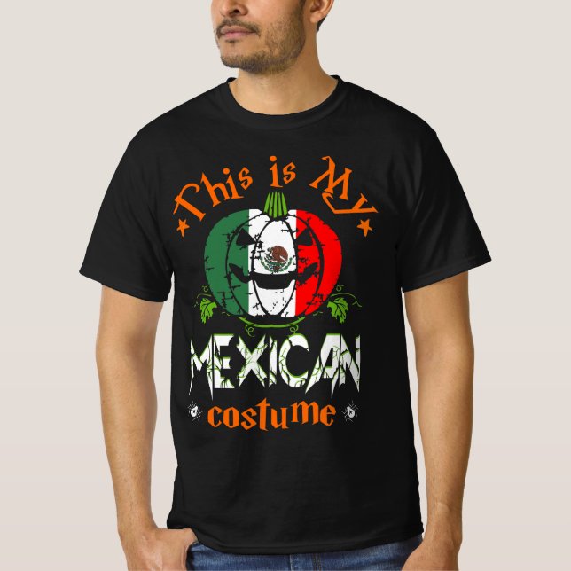 Das ist mein mexikanisches KostümHalloween T-Shirt (Vorderseite)