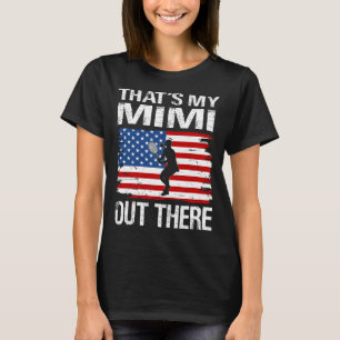 Das ist mein MIMI da draußen Tennis T-Shirt
