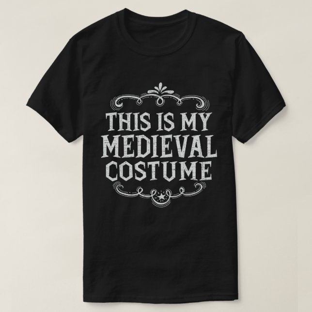 Das ist mein mittelalterliches, lustiges Halloween T-Shirt (Design vorne)
