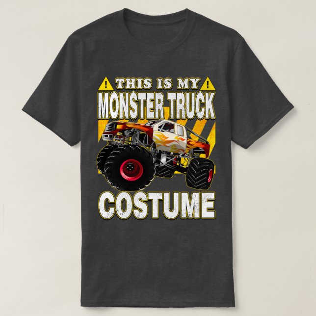 Das ist mein Monster-Lkw-Kostüm T-Shirt (Design vorne)