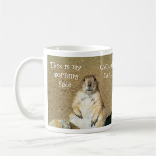"Das ist mein Morgengefecht" Tasse von Prairie Hun