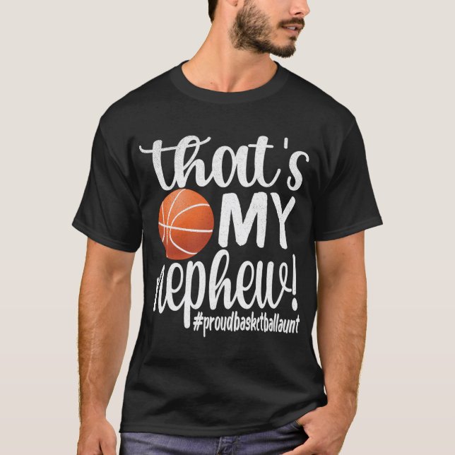 Das ist mein nepalesischer Basketballstar Basketba T-Shirt (Vorderseite)