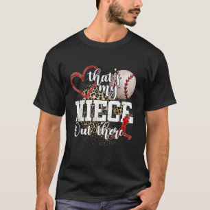 Das ist mein Niece da draußen Baseball Tantchen On T-Shirt