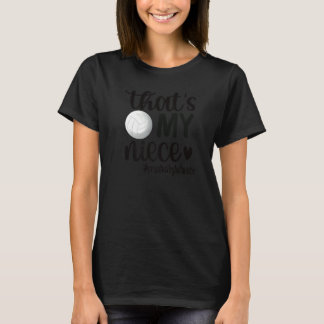 Das ist mein Niece Proud Volleyball Auntie Volleyb T-Shirt