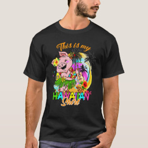 Das ist mein Niedlicher Hawaii-Schweinsommer T-Shirt