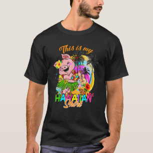 Das ist mein Niedlicher Hawaii-Schweinsommer T-Shirt