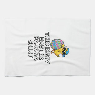 Das ist mein Ostern Pyjama-Shirt Chick Egg Jungen  Geschirrtuch