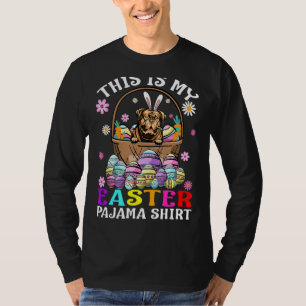 Das ist mein Osterpajama-Shirt-Dogue de Bordeauzx T-Shirt