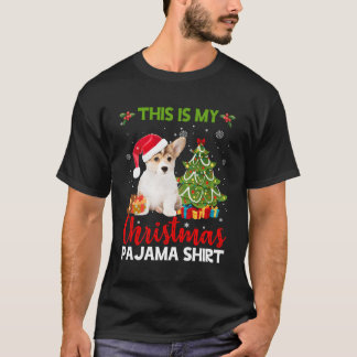 Das ist mein Pajama Corgi Santa zu Weihnachten T-Shirt