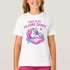 Das ist mein Pajama Shirt Unicorn Sleepshirt