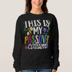 Das ist mein Pessach-Kostüm Matzah Jüdischer Pessa Sweatshirt