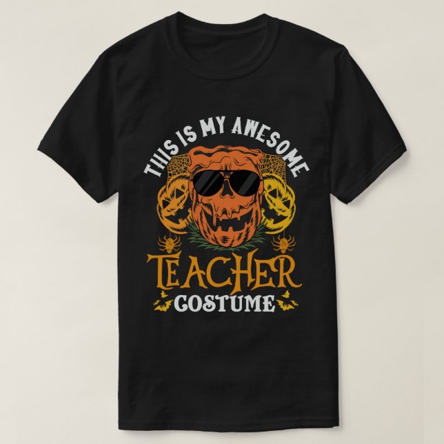 Das ist mein Phantastisches Lehrerkostüm Funny Hal T-Shirt (Design vorne)