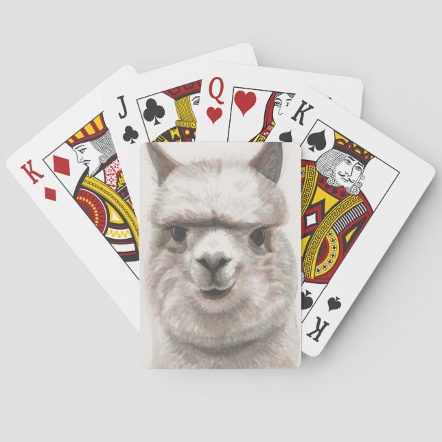 Das ist mein Poker Gesicht Alpacard Cards Llama Lm Spielkarten (Rückseite)