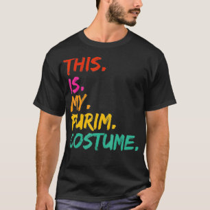 Das ist mein Purim Costume lustig T-Shirt