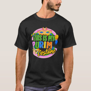 Das ist mein Purim-Kostüm-Erwachsener Mardi Gras N T-Shirt