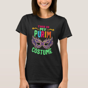 Das ist mein Purim-Kostüm jüdisch Frohes Purim-Fes T-Shirt