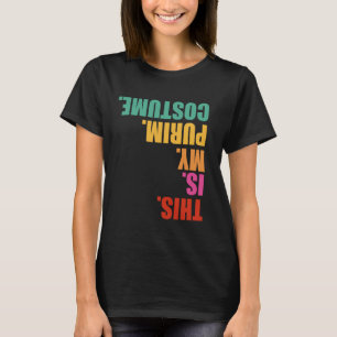 Das ist mein Purim-Kostüm lustig T-Shirt