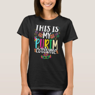 Das ist mein Purimkostüm Jüdischer Happy Purim Day T-Shirt